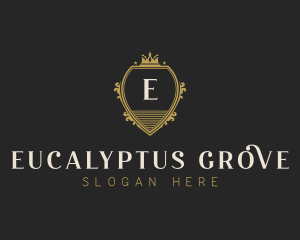 Upscale Royal Hotel logo design