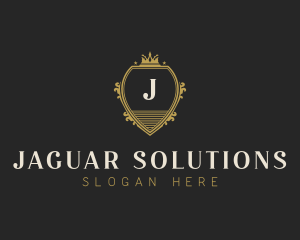 Upscale Royal Hotel logo design