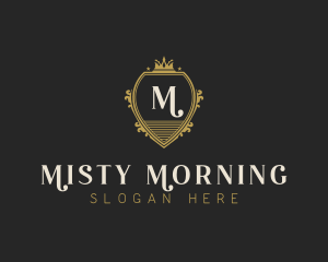 Upscale Royal Hotel logo design