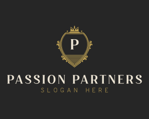 Upscale Royal Hotel logo design