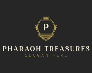 Upscale Royal Hotel logo design