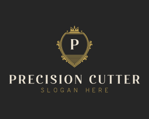 Upscale Royal Hotel logo design