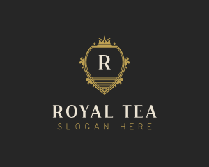 Upscale Royal Hotel logo design