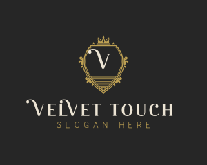 Upscale Royal Hotel logo design