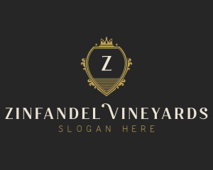 Upscale Royal Hotel logo design