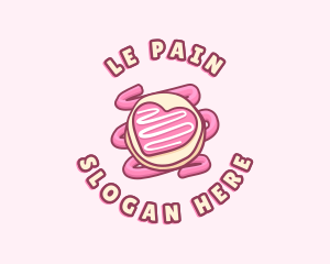 Boulangerie - Heart Cookie Icing Bites logo design