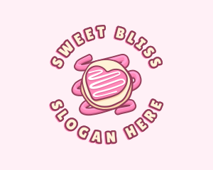 Sugar - Heart Cookie Icing Bites logo design