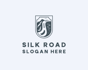 Outdoor Mountain Road  logo design