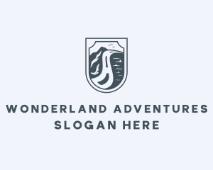 Outdoor Mountain Road  logo design