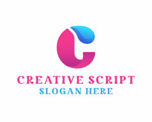 Creative Media Letter C logo design