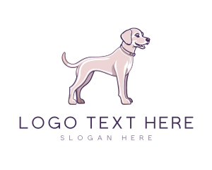 Happy Pet Dog logo design