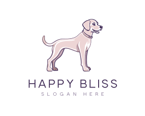 Happy Pet Dog logo design