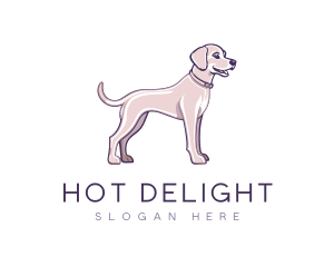 Happy Pet Dog logo design