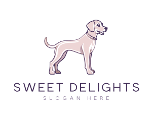 Happy Pet Dog logo design