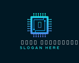 Programming Microchip Circuit logo design