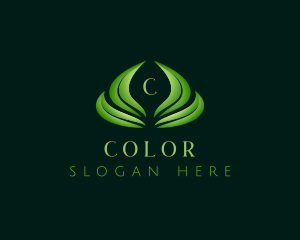 Plant Leaf Garden logo design