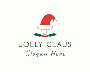 Santa Hat Decor logo design