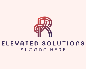 Generic Business Letter R logo design