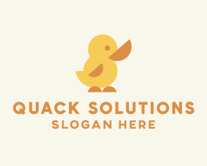 Duck - Pet Duck Chick logo design