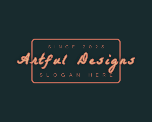 Retro Shop Business logo design