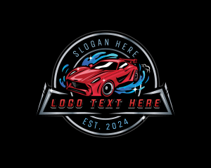 Transport - Car Automobile Detailing logo design