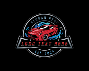 Restoration - Car Automobile Detailing logo design