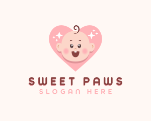 Cute - Cute Baby Heart logo design