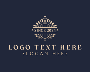 University - Royal Boutique Hotel logo design