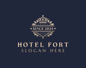 Royal Boutique Hotel logo design