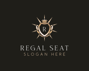 Regal Shield University logo design