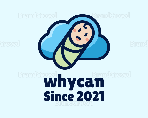 Cloud Baby Swaddle Logo