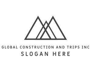 Highland - Modern Abstract Mountain Camp logo design