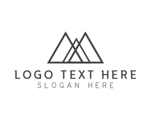 Outdoor - Mountain Peak Camp logo design