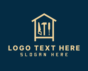 Tools - Home Construction Tools logo design