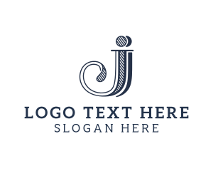 Retro - Business Brand Letter J logo design