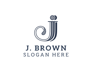 Business Brand Letter J logo design