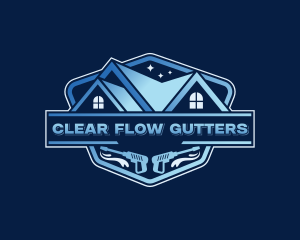 Gutter Pressure Washing logo design