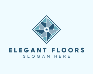 Flooring - Tile Floor Tiling logo design