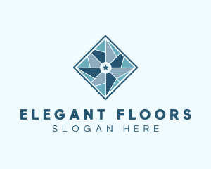 Tile Floor Tiling  logo design