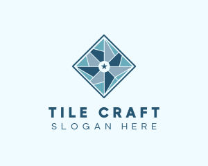 Tile Floor Tiling  logo design