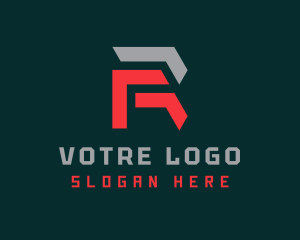 Generic Modern Letter R Logo