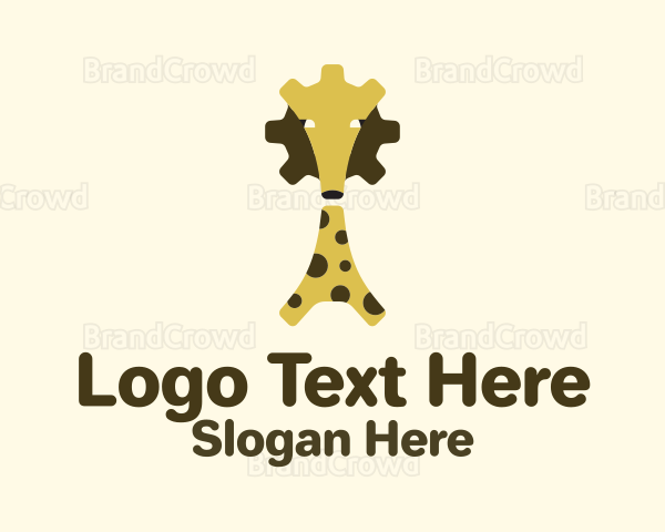 Cog Giraffe Toy Logo