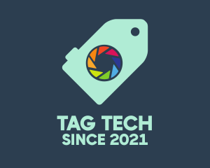 Tag - Camera Price Tag logo design