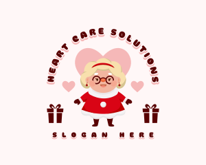 Christmas Holiday Mother logo design