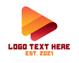 Videos - Streaming Media Player logo design
