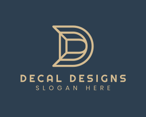 Generic Linear Letter D logo design