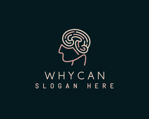 Human Brain Mind Psychology Logo
