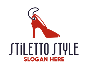 Stiletto - High Heels Stiletto logo design