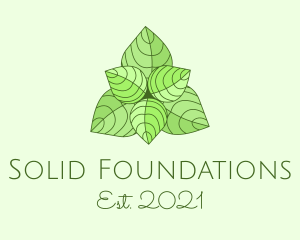 Mint Green - Mint Green Herbal Plant logo design