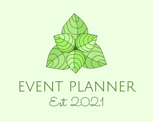 Herbal - Mint Green Herbal Plant logo design